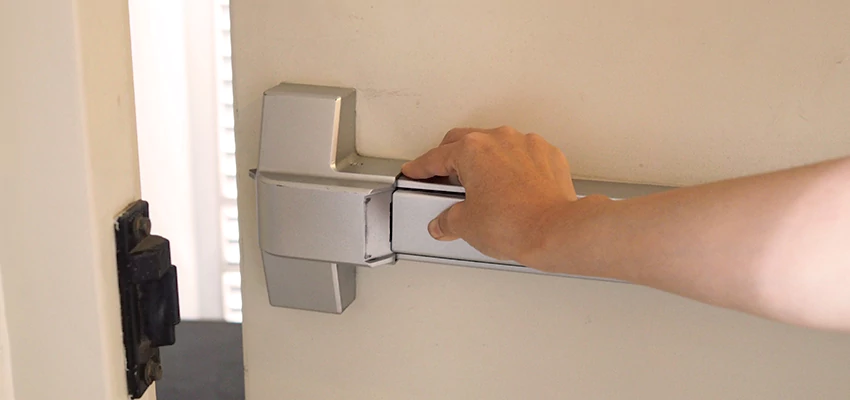 Roller Gate Panic Bar Installation in Atherton, California